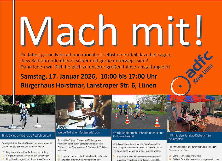 Plakat "Mach mit!" Plakat Mach mit!