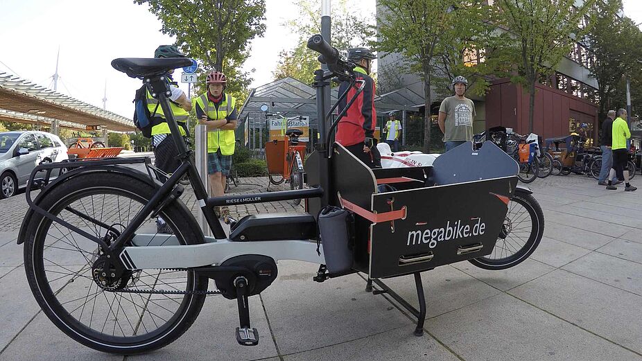 Lastenradparade-2020/5 Einspuriges Lastenrad