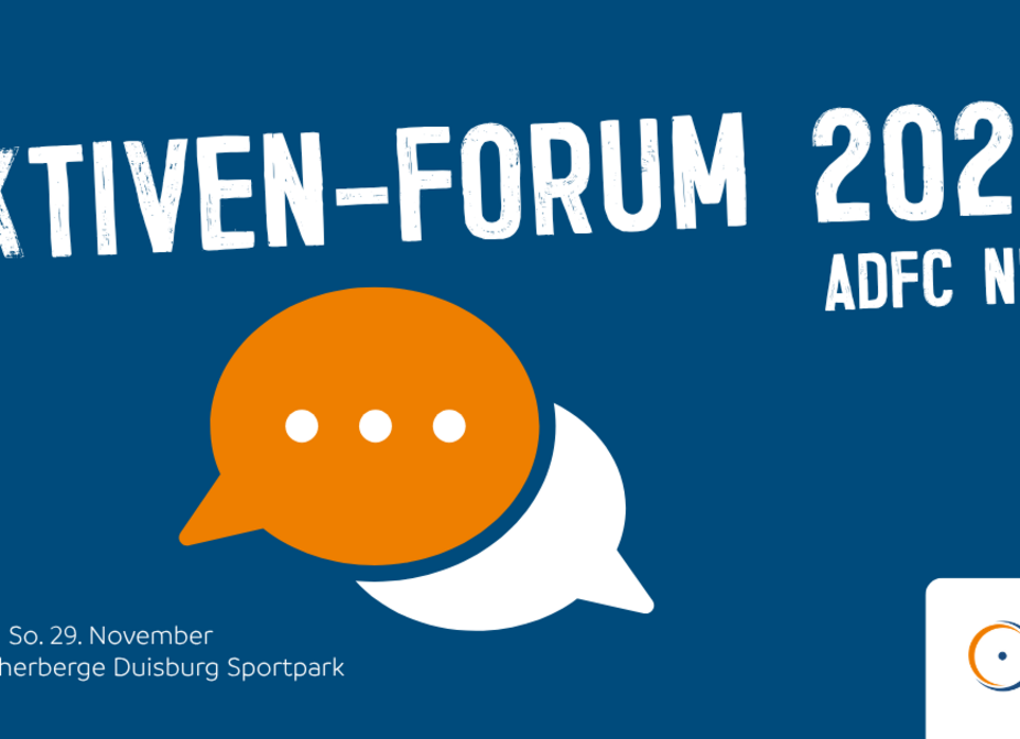 Grafik Aktiven-Forum 2026 Aktiven-Forum ADFC NRW 2026